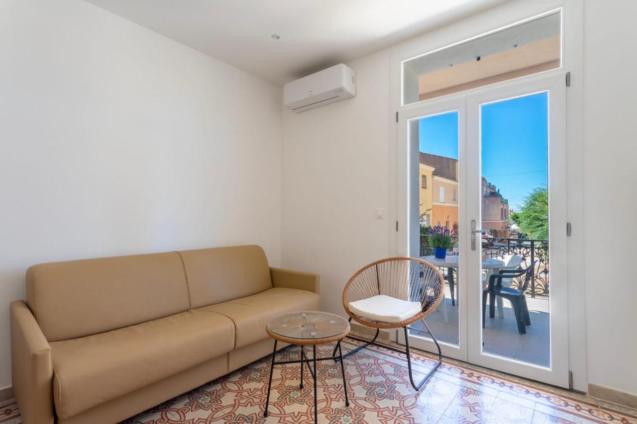 Luxurious 1 Bedroom, Ac, Terrace, Close Beaches - Dodo Et Tartine Carqueiranne Buitenkant foto
