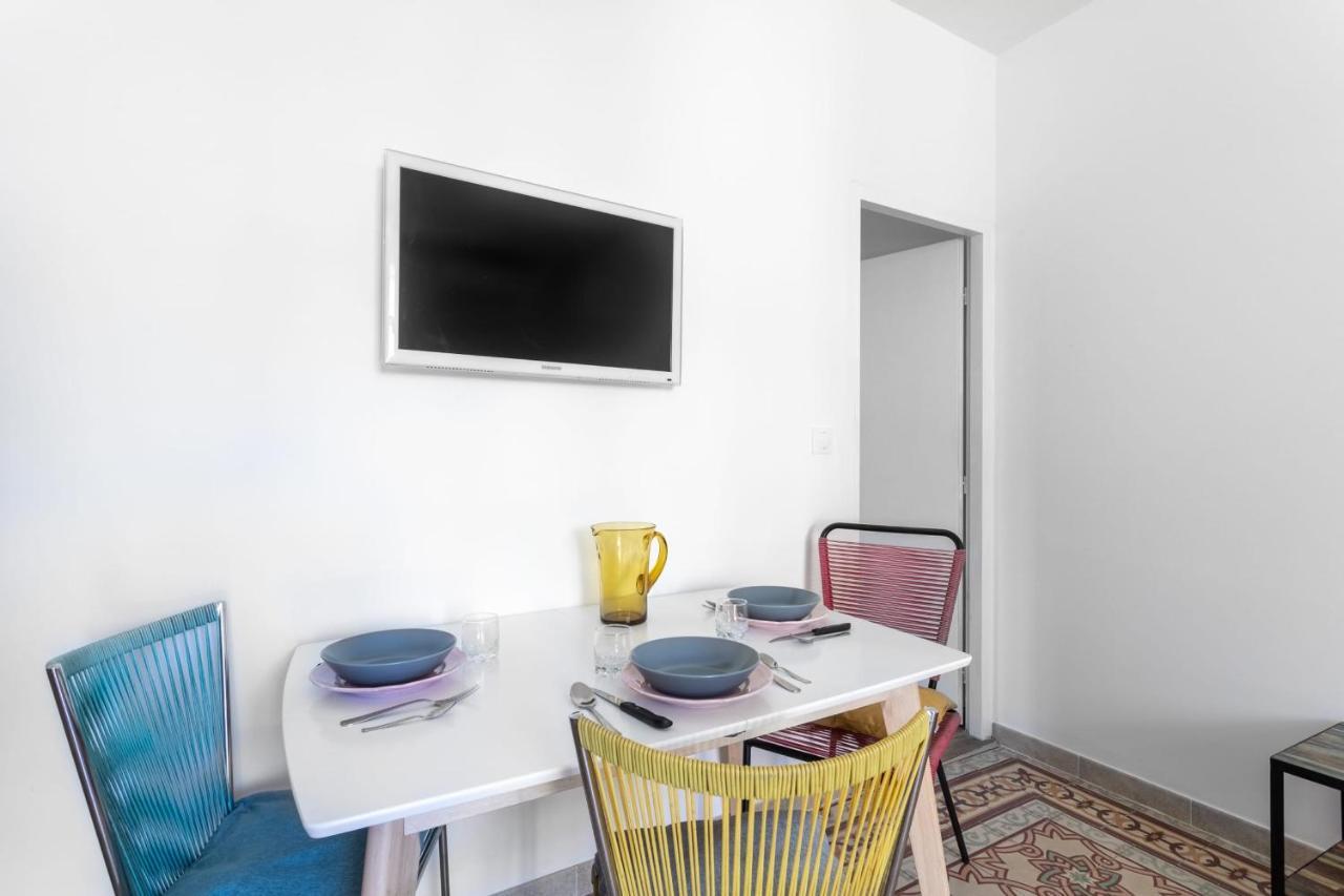 Luxurious 1 Bedroom, Ac, Terrace, Close Beaches - Dodo Et Tartine Carqueiranne Buitenkant foto