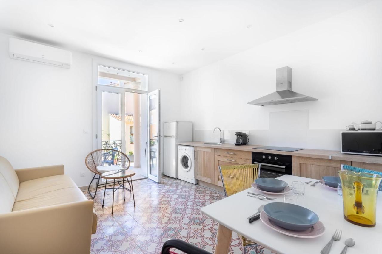 Luxurious 1 Bedroom, Ac, Terrace, Close Beaches - Dodo Et Tartine Carqueiranne Buitenkant foto